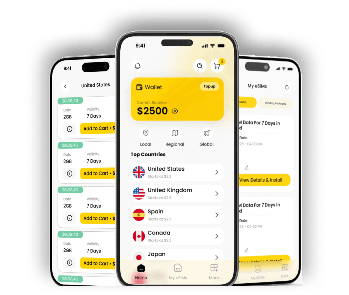 Mobile app on phones