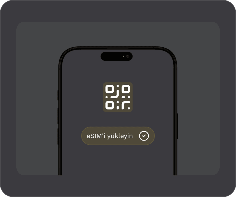 eSIM’i yükle