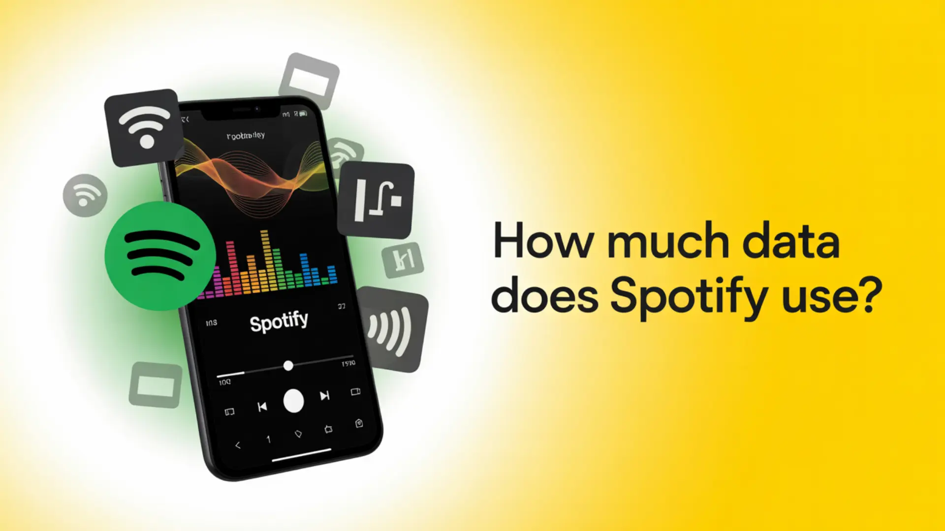 how much data does spotify use