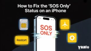 How to Fix the “SOS only” status on an iPhone?