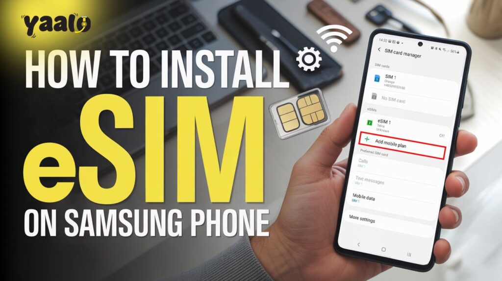 How To Install eSIM on Samsung Phones? A Simple Guide! 1 How To Install eSIM on Samsung Phones A Simple Guide!