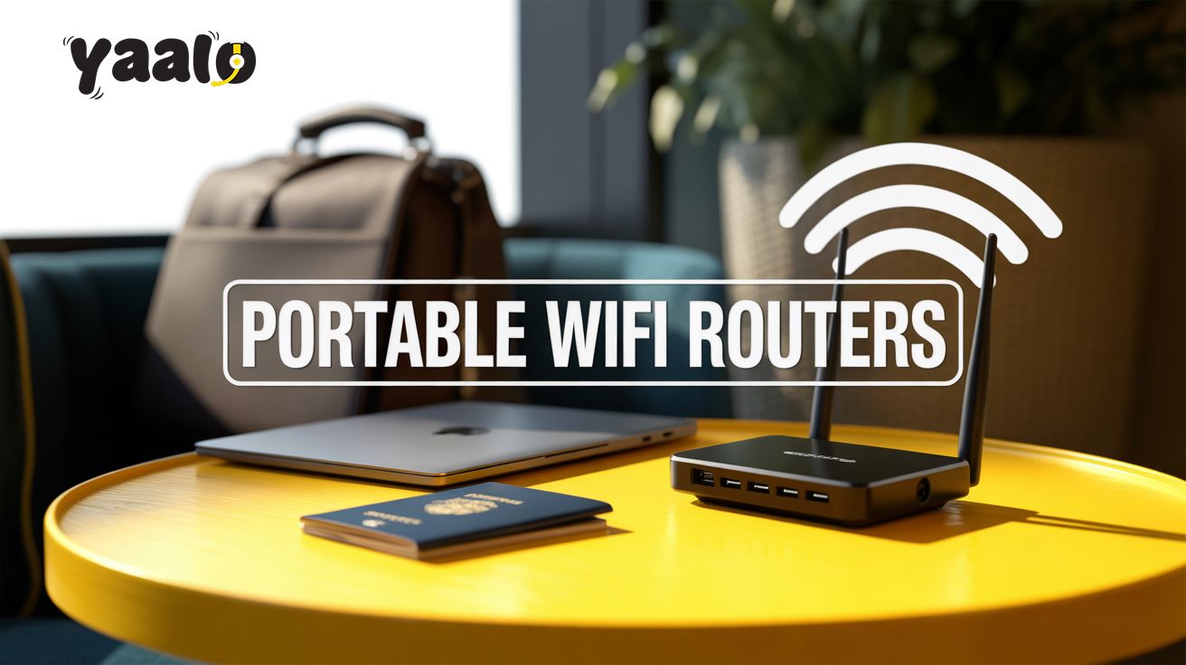 eSIM-enabled portable WiFi routers