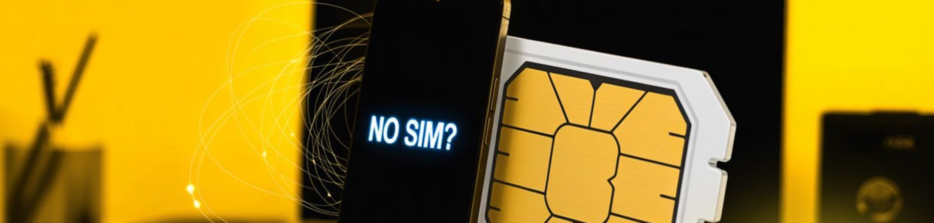 Why does my phone say no SIM?